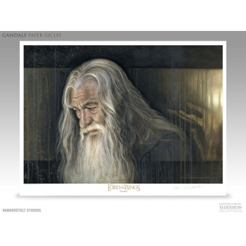 Lord of the Rings Fine Art Print Giclee Gandalf 56 x 43 cm